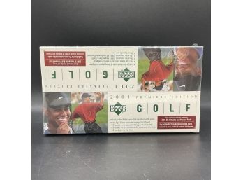 2001 Upper Deck Golf Premiere Edition Factory Sealed
