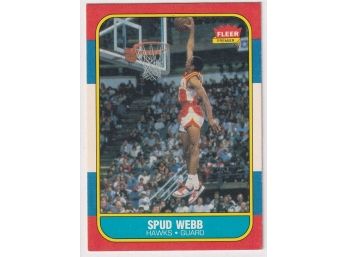 1986 Fleer Spud Webb