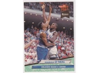1993 Fleer Ultra Rookie Shaquille O'Neal Rookie Card