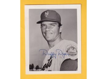 1971 New York Mets Picture Duffy Dyer