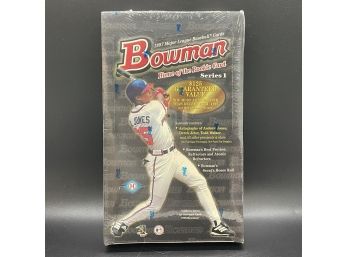 1997 Bowman Baseball Hobby Box Series 1 Factory Sealed