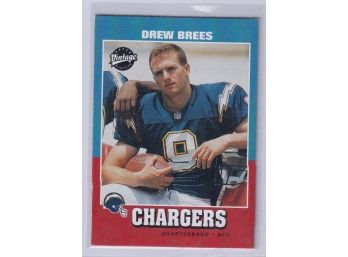 2001 Upper Deck Vintage  Drew Brees Rookie Card