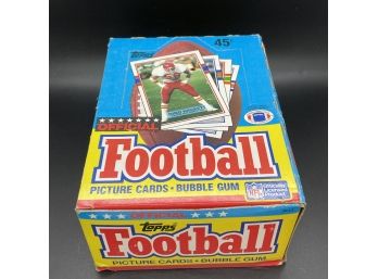 1989 Topps Football Box Unopened