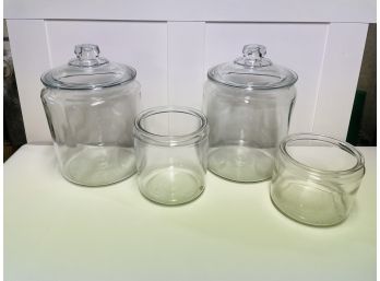 Large Glass Jar Apothecary Lot