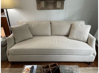 Beautiful Linen Sofa By Saybrook Country Barn