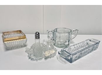Vintage Cut Glass And Crystal Lot