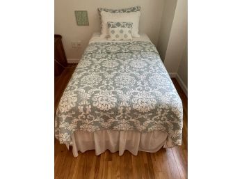 Twin Bed - Mattress And Bedding Included