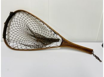 Antique Wooden Fishing Net