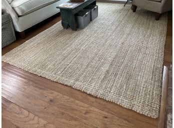 Large Siesel Woven Area Rug 9x6