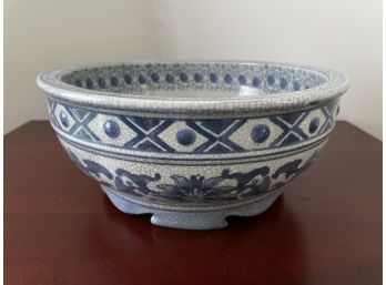 Antique Style Decorative Asian Bowl