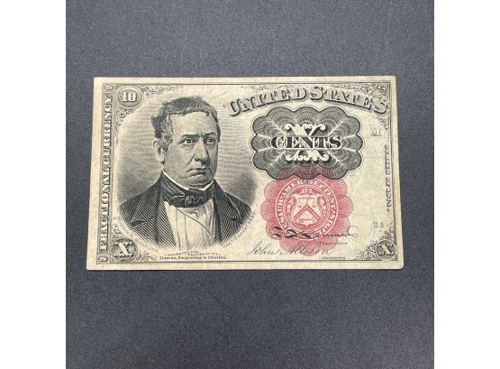 Us 5th Issue Fractional 10 Cents