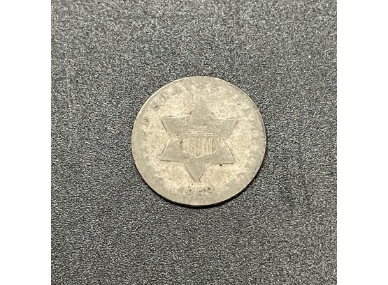 1953 Silver Three Cent