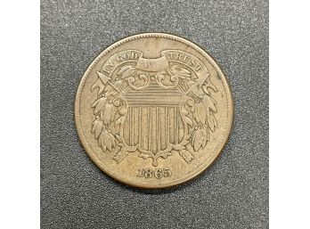 1865 Two Cents
