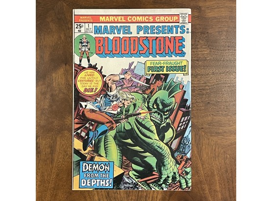 Marvel Presents # 1 Origin And First Appearance Of Bloodstone