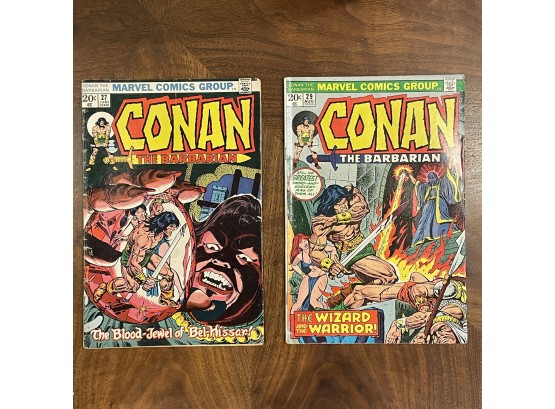 2 Conan The Barbarian #27 & #29