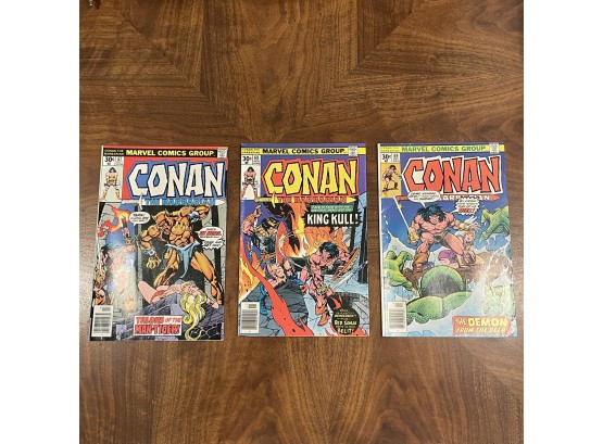 3 Conan The Barbarian #67, 68 & 69