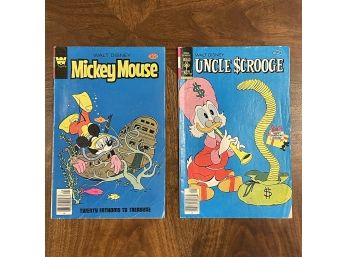 2 1970s Disney Comic Books