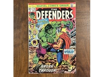 The Defenders #10 Hulk Vs Thor