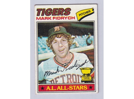 1977 Topps Mark Fidrych All Star Rookie Card