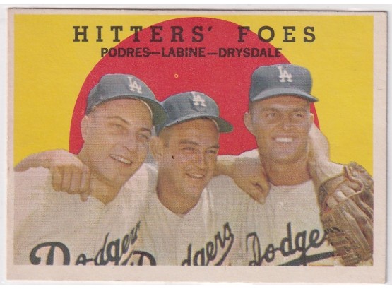 1959 Topps Hitters' Foes