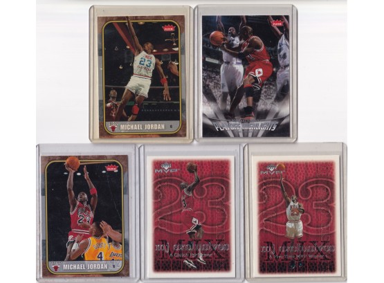 5 Michael Jordan Cards