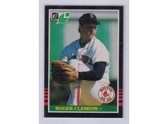 1984 Donruss Leaf Roger Clemens Rookie Card