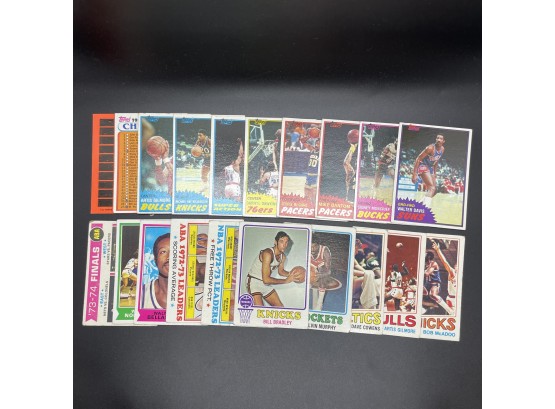 Assorted Basketball Cards Vintage