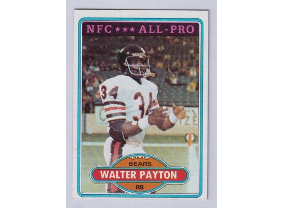 1980 Topps Walter Payton
