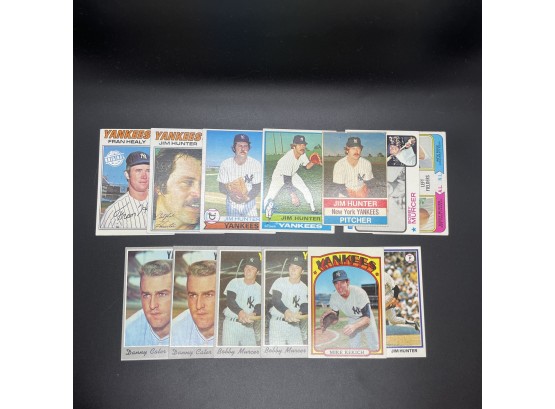 Assorted 1970s Baseball Cards