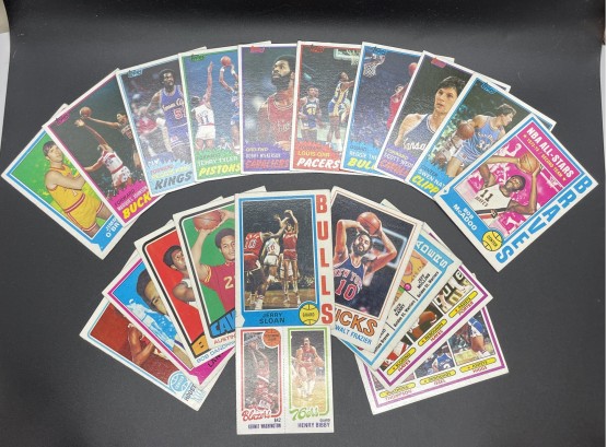 Assorted Vintage Basketball Cards