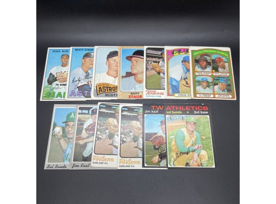 Mixed 70s Baseball Cards