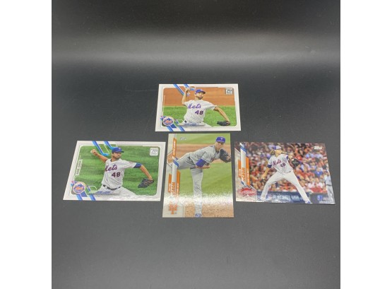 4 Modern New York Mets Baseball Cards