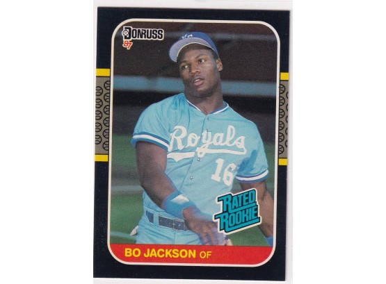 1986 Leaf Donruss Bo Jackson Rated Rookie