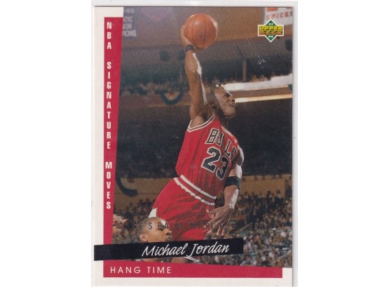 1994 Upper Deck Michael Jordan He's Back March 19, 1995