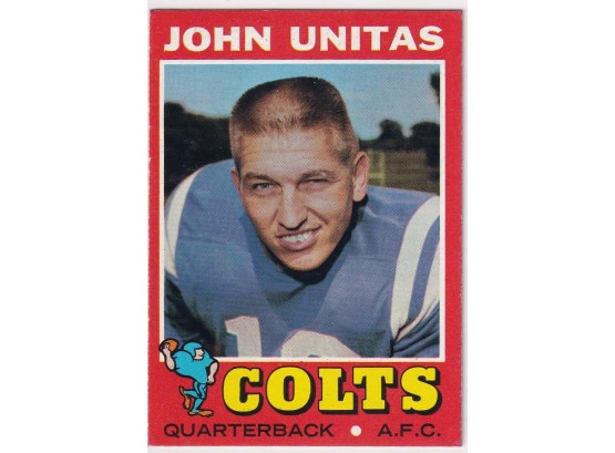 1971 Topps John Unitas