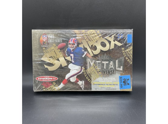 1999 Skybox Metal Universe NFL Hobby Box Sealed