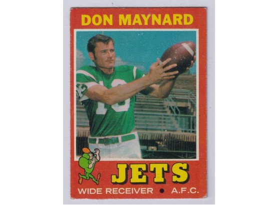 1971 Topps Don Maynard