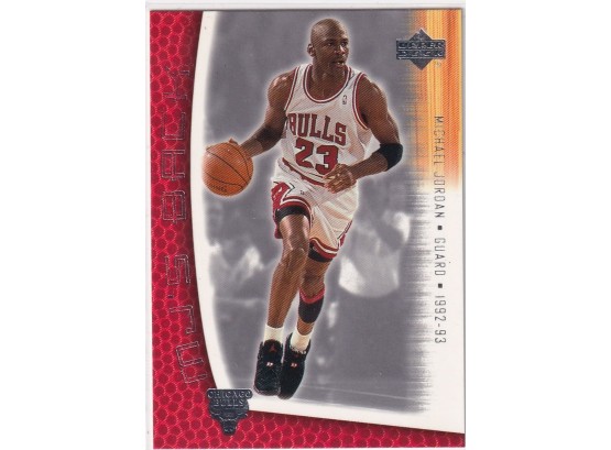 2001 Upper Deck Michael Jordan MJ's Back