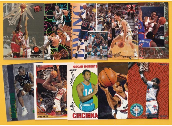10 Vintage Basketball Cards