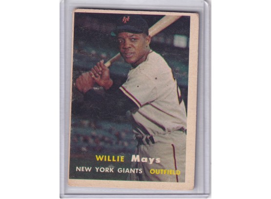 1957 Topps Willie Mays