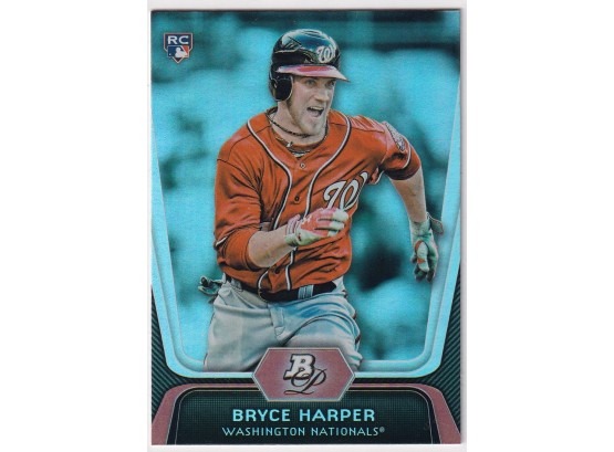 2012 Bowman Platinum Bryce Harper Rookie Card