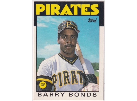 1986 Topps Barry Bonds Rookie Cards