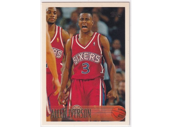 1996 Topps Allen Iverson Rookie Card