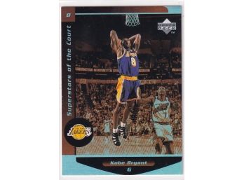 1998 Upper Deck Kobe Bryant Superstars Of The Court Hologram Card