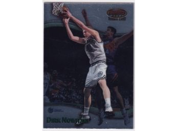 1999 Bowman's Best Dirk Nowitzki Rookie Card
