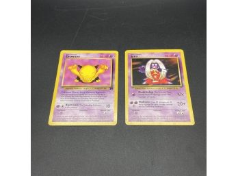 2 Psychic Pokemon Cards