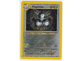 2000 Pokemon Magneton Holo Card