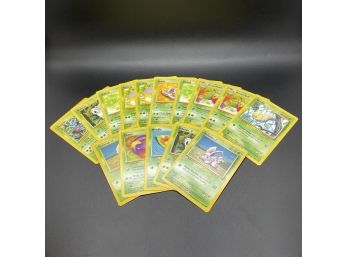 Multiple Grass Type Pokemon Cards