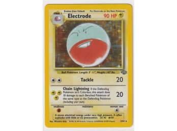 1999 Pokemon Electrode Holo Card