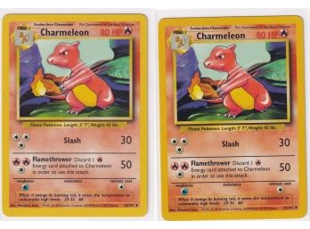 2 1999 Pokemon Charmeleon